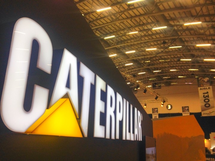 南非采矿展——Caterpillar展位设计搭建